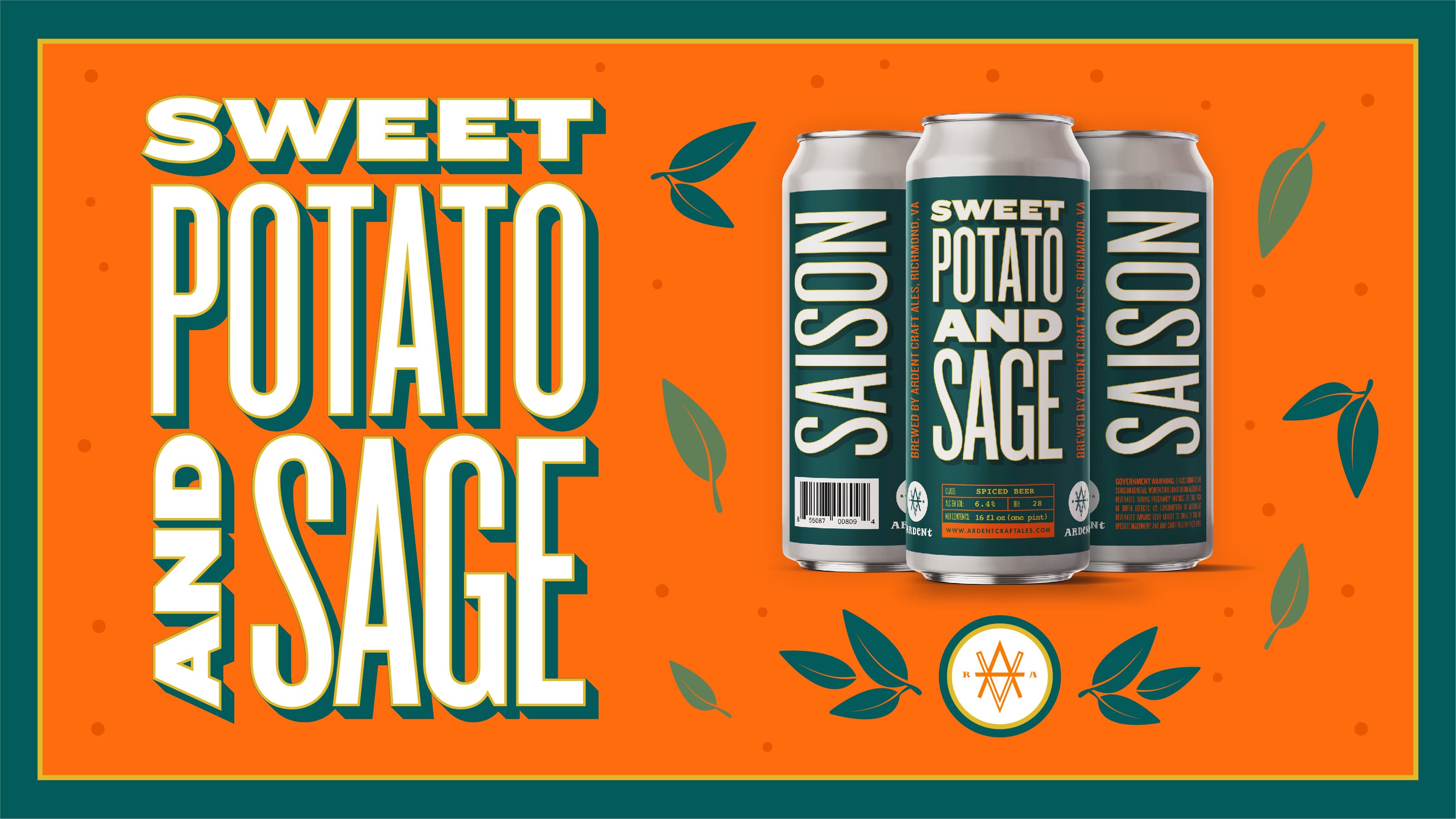 Graphic for Sweet Potato & Sage Saison