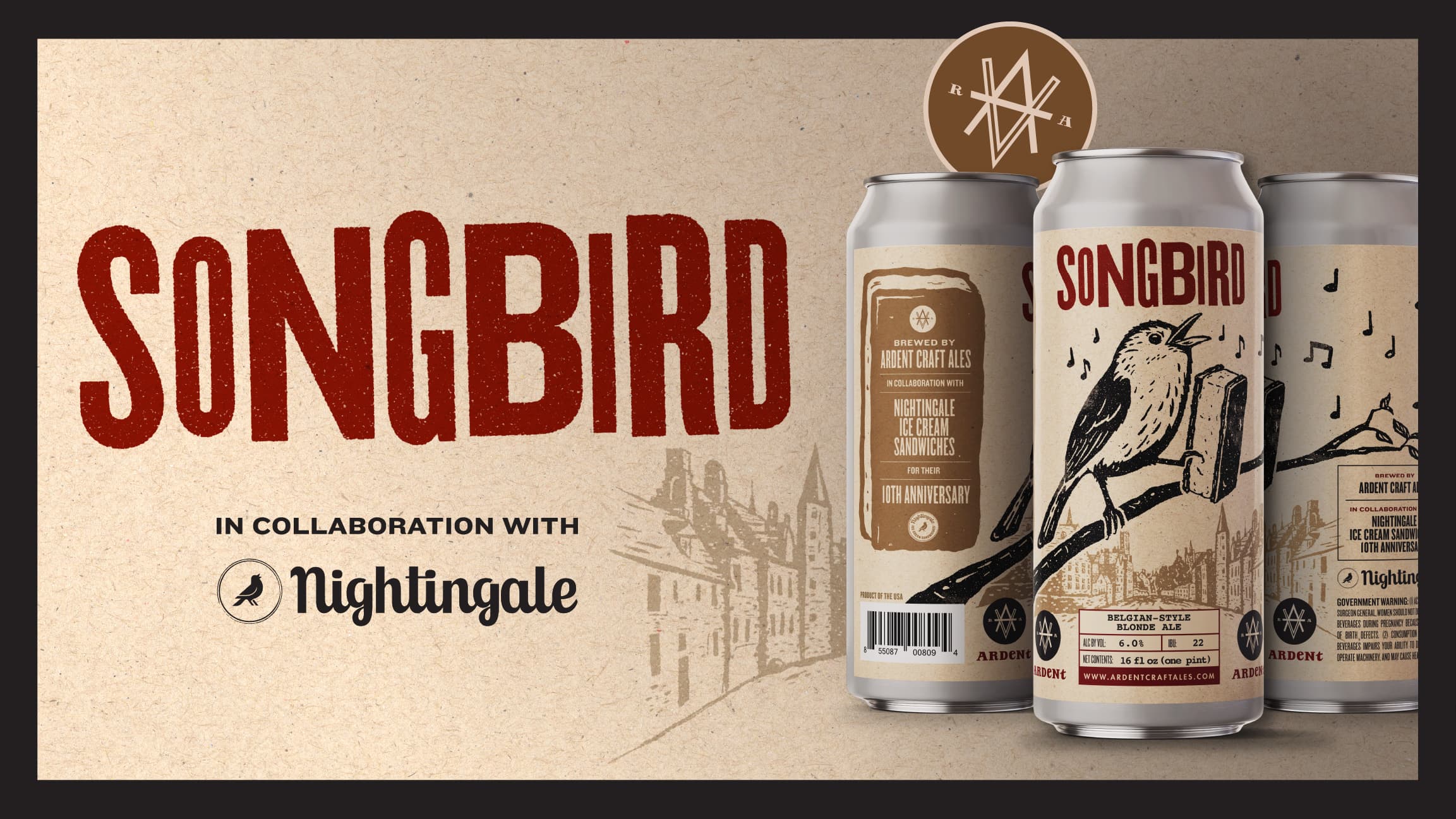 Graphic for Songbird Belgian-style ale